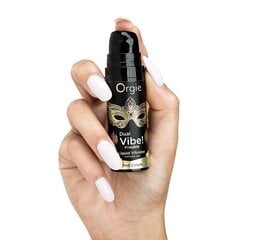 Geel Orgie Dual Vibe, 15 ml цена и информация | Лубриканты | kaup24.ee