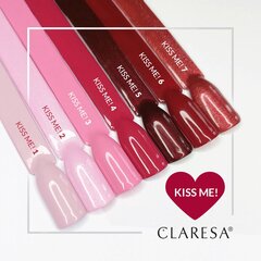 Стойкий гибридный гель лак для ногтей Claresa Kiss Me! 3, 5 г цена и информация | Лаки для ногтей, укрепители для ногтей | kaup24.ee
