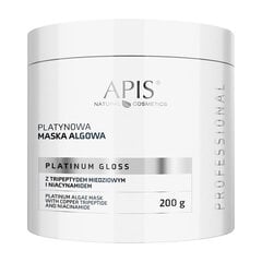 apis platinum gloss plaatina vetikamask mee tripeptiidi ja niatsiinamiidiga 200 g hind ja info | Näomaskid, silmamaskid | kaup24.ee