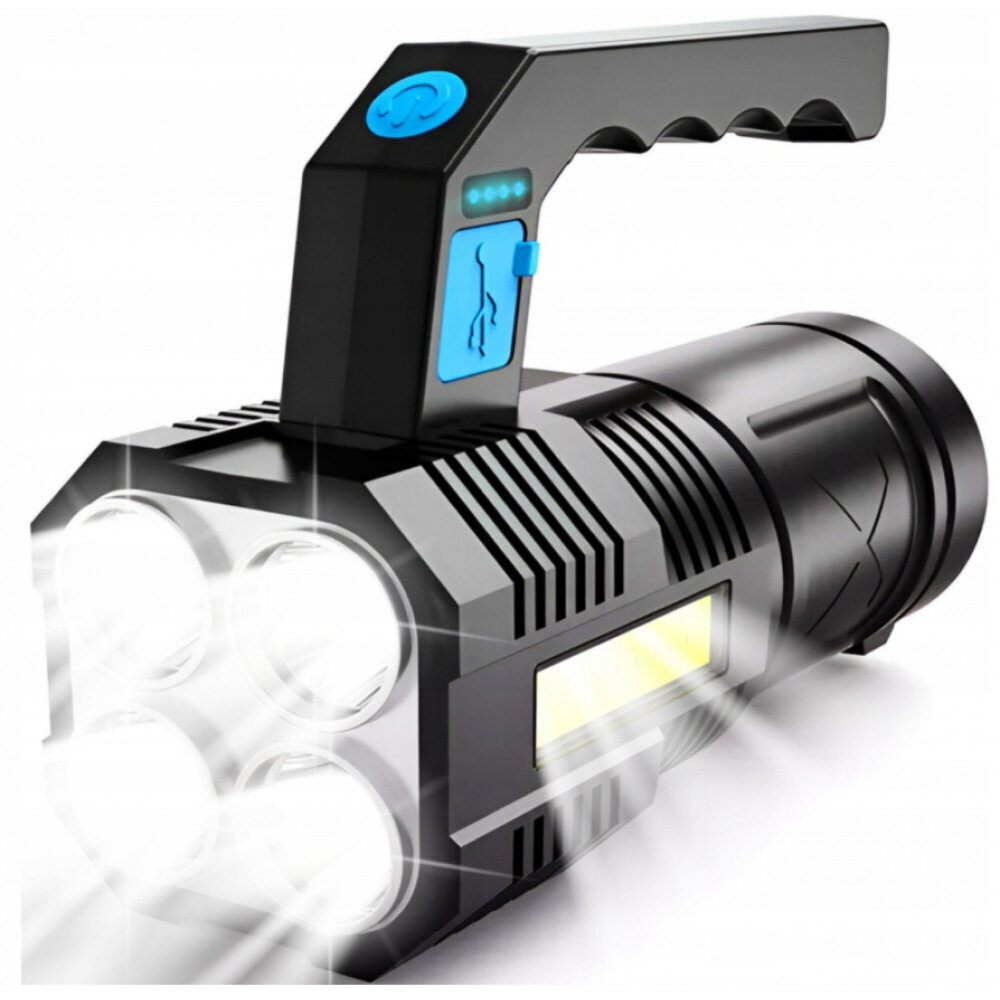 LED taskulamp Adgo, 1000lm, must hind ja info | Valgustid ja lambid | kaup24.ee