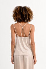Женская блузка Molly Bracken, бежевый цвет цена и информация | Женские блузки, рубашки | kaup24.ee