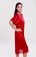Ночная сорочка кимано Etude Eleonora, красная цена и информация | Женские пижамы, ночнушки | kaup24.ee
