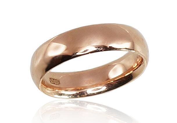 Kullast abielusõrmus Diamond Sky "Classic III", proov 585, DS00G485 hind ja info | Sõrmused | kaup24.ee