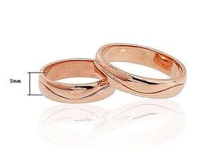 Kullast abielusõrmus Diamond Sky "Harmony V", proov 585, DS00G481 hind ja info | Sõrmused | kaup24.ee