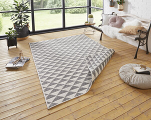 Kahepoolne vaip NORTHRUGS Twin Supreme Grey Cream, 120x170 cm hind ja info | Vaibad | kaup24.ee