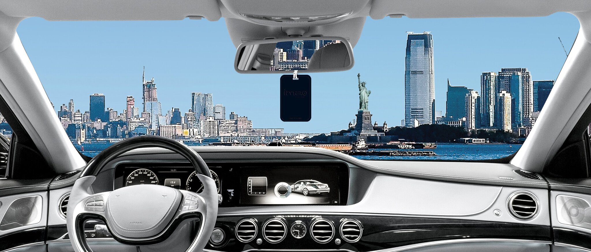 Auto õhuvärskendaja Imao Voyage A New York цена и информация | Autolõhnastajad | kaup24.ee