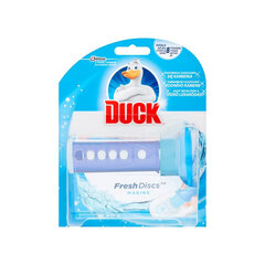 Duck гелиевый освежитель воздуха для туалета Fresch Disc Marine, 36 мл цена и информация | Очистители | kaup24.ee