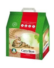 Naturaalne kassiliiv - saepuru JRS Cat’s Best Original, 5 L hind ja info | Kassiliiv | kaup24.ee