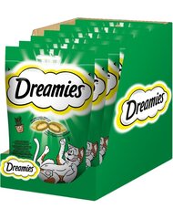 Dreamies kassidele koos naistenõgesega, 6x60 g цена и информация | Лакомства для котов | kaup24.ee