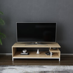 TV alus Asir, 120x44,6x37,6 cm, valge/beež hind ja info | TV alused | kaup24.ee