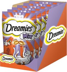 Dreamies Mix для кошек с уткой и курицей, 6х60 г цена и информация | Лакомства для котов | kaup24.ee