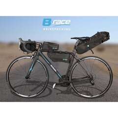 Велосипедная подседельная сумка B-Race Bikepacking, 10 л, черная цена и информация | Сумки, держатели для телефонов | kaup24.ee