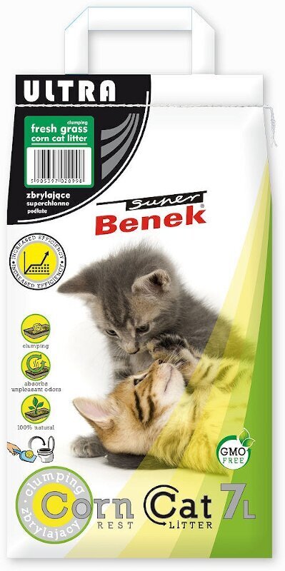 Maisist kassiliiv Super Benek Corn 7 L hind ja info | Kassiliiv | kaup24.ee