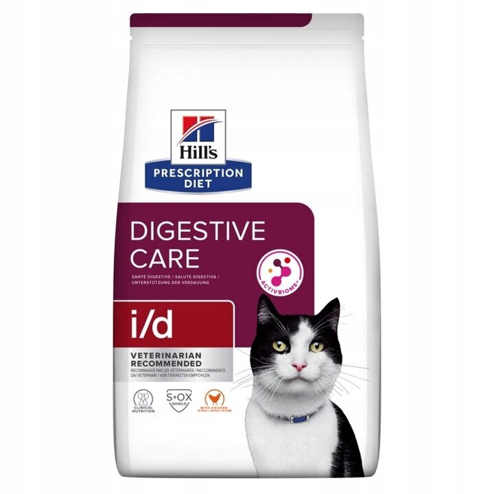 Hill's Prescription Diet Feline Digestive Care i/d seedeprobleemidega kassidele koos kanalihaga, 8 kg цена и информация | Kuivtoit koertele | kaup24.ee