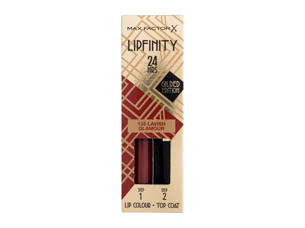 Huulepulk Max Factor Lipfinity Lip Colour, 135 Levish Glamour, 4,2 g hind ja info | Huulepulgad, -läiked, -palsamid, vaseliin | kaup24.ee