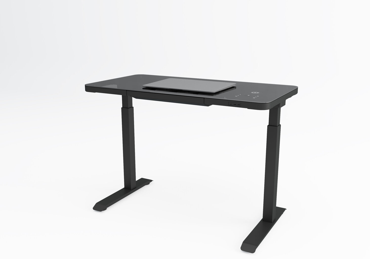 Reguleeritav laud Ergostock Home 120x60 cm, must цена и информация | Arvutilauad, kirjutuslauad | kaup24.ee