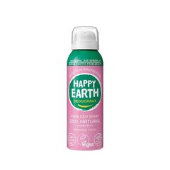 Happy Earth aerosoolivaba 100% looduslik deodorant lavendli-ylangi lõhnaga, 100ml цена и информация | Дезодоранты | kaup24.ee