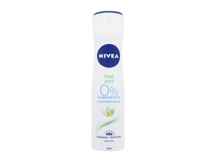 Spray deodorant Nivea Fresh and Pure naistele, 150 ml hind ja info | Lõhnastatud kosmeetika naistele | kaup24.ee