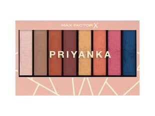 Lauvärvipalett Max Factor Priyanka Masterpiece Palette, 007 Fiery Terracotta, 6,5 g hind ja info | Ripsmetušid, lauvärvid, silmapliiatsid, seerumid | kaup24.ee