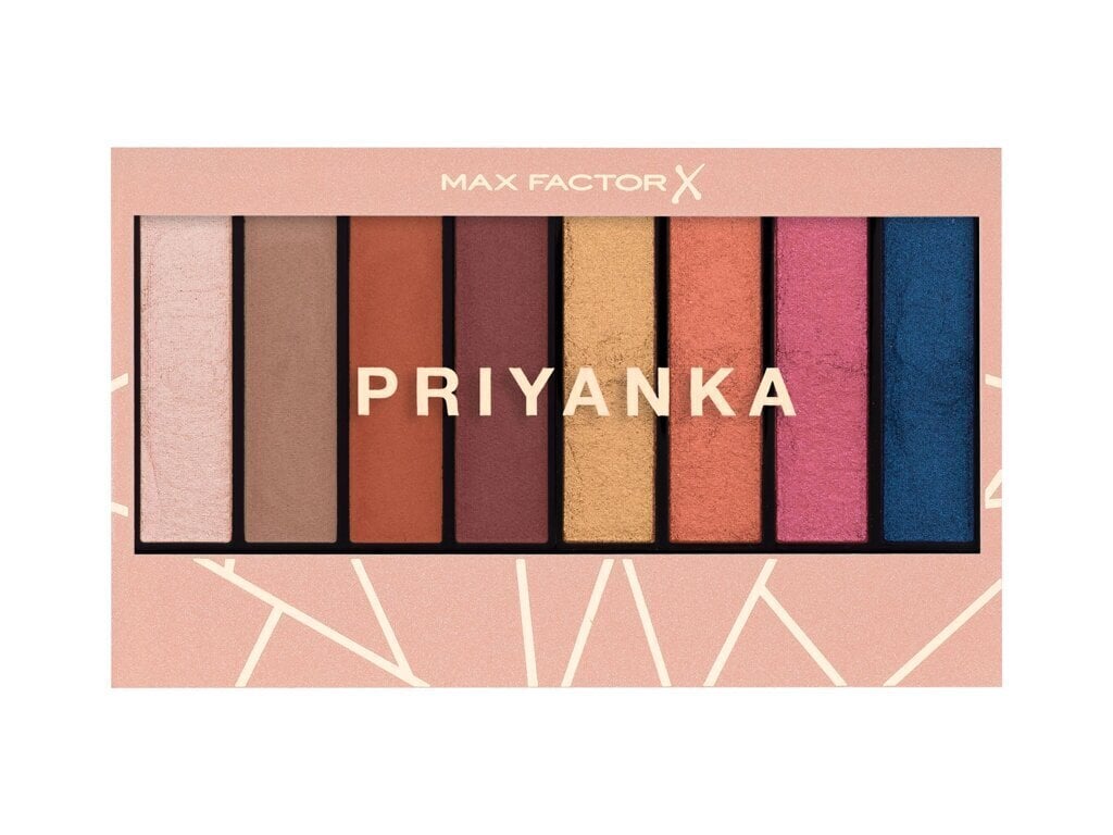 Lauvärvipalett Max Factor Priyanka Masterpiece Palette, 007 Fiery Terracotta, 6,5 g цена и информация | Ripsmetušid, lauvärvid, silmapliiatsid, seerumid | kaup24.ee