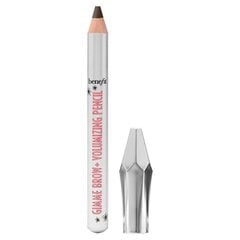 Карандаш для бровей Benefit Gimme Brow+, 4 Warm Deep Brown, 0,6 г цена и информация | Карандаши, краска для бровей | kaup24.ee