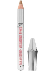 Kulmupliiats Benefit Gimme Brow+, 3 Warm Light Brown, 0,6 g hind ja info | Kulmuvärvid, -pliiatsid | kaup24.ee