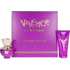 Versace Pour Femme Dylan Purple Набор для женщин: парфюм EDP, 30 мл + лосьон для тела, 50 мл цена и информация | Женские духи | kaup24.ee