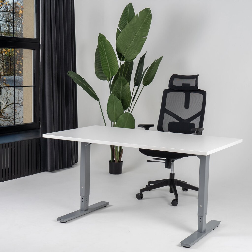 Reguleeritav laud Ergostock Forza line 140x80 cm, mitmevärviline hind ja info | Arvutilauad, kirjutuslauad | kaup24.ee