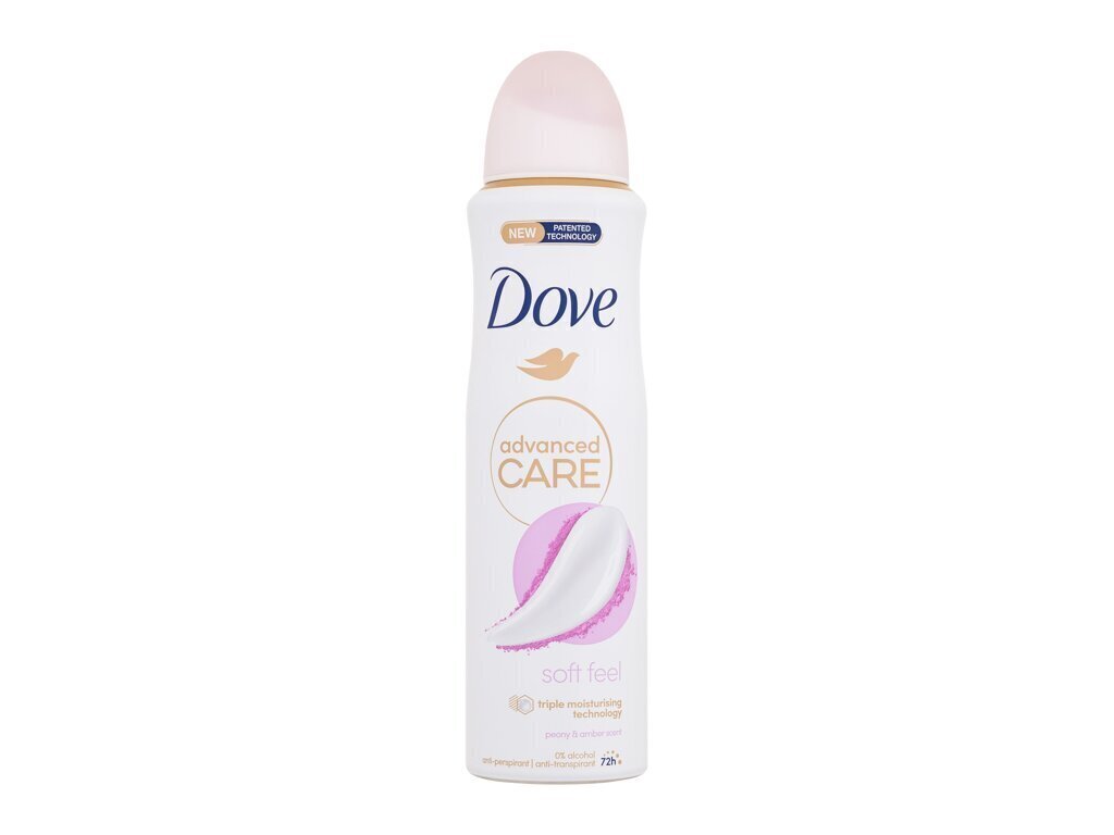 Pihustatav higistamisvastane aine Dove Advanced Care naistele, 150 ml цена и информация | Deodorandid | kaup24.ee