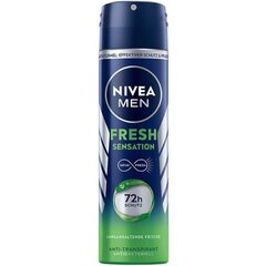 Спрей-антиперспирант Nivea Sensation Fresh для мужчин, 150 мл цена и информация | Дезодоранты | kaup24.ee