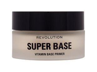 База под макияж Makeup Revolution Moisturizing Cream Primer Superbase Витамин, 25 мл цена и информация | Пудры, базы под макияж | kaup24.ee
