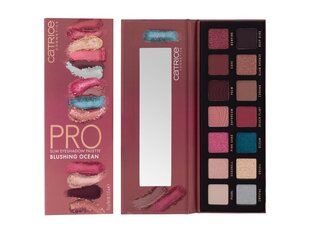 Catrice Eyeshadow Palette Pro Slim Blushing Ocean, 10,6 g hind ja info | Ripsmetušid, lauvärvid, silmapliiatsid, seerumid | kaup24.ee