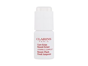 Сыворотка для лица Clarins Beauty Flash Fresh Ampoule, 8 мл цена и информация | Сыворотки для лица, масла | kaup24.ee