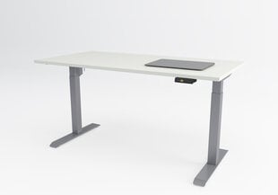 Регулируемый стол Ergostock Unico line, 120x65 см, цвета ореха/цвета антрацита цена и информация | Детские письменные столы | kaup24.ee