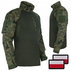 Meeste dressipluus Dominator Urban Combat Combat Shirt Wz.93 Miško pantera/roheline hind ja info | Meeste pusad | kaup24.ee