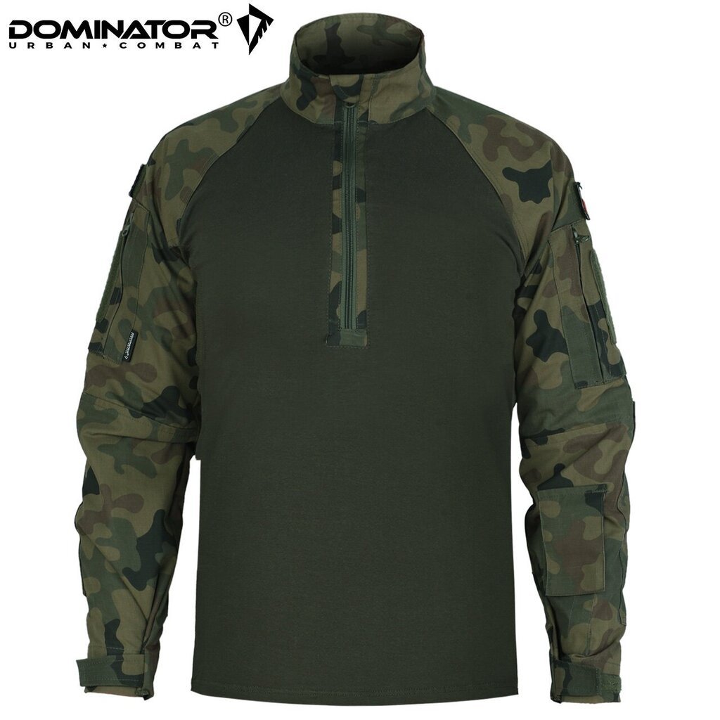 Meeste dressipluus Dominator Urban Combat Combat Shirt Wz.93 Miško pantera/roheline цена и информация | Meeste pusad | kaup24.ee