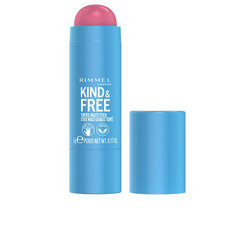 Rimmel Kind &amp; Free Многофункциональный карандаш для макияжа 003 Розовый жар, 5 г цена и информация | Пудры, базы под макияж | kaup24.ee