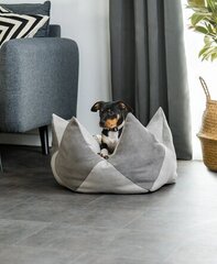Лежак для домашних животных Lionto, темно-серый/серый, разные размеры цена и информация | Лежаки, домики | kaup24.ee