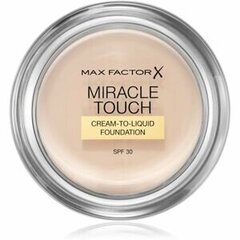База под макияж Max Factor Miracle Touch Foundation SPF30, 039 Rose Ivory, 11,5 г цена и информация | Пудры, базы под макияж | kaup24.ee