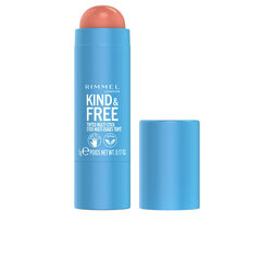 Rimmel Kind &amp; Free Многофункциональный карандаш для макияжа 002 Peachy Cheeks, 5 г цена и информация | Пудры, базы под макияж | kaup24.ee