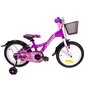 Laste jalgratas 4Kids Bubble, 16", lilla/roosa hind ja info | Jalgrattad | kaup24.ee