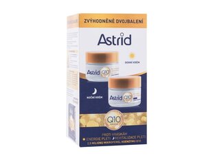 Näokreemide komplekt küpsele nahale Astrid Q10 Miracle naistele: päevakreem, 50 ml + öökreem, 50 ml hind ja info | Näokreemid | kaup24.ee