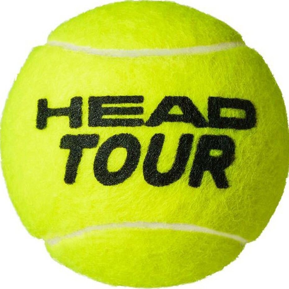 Tennisepallid Head Tour, kollased hind ja info | Välitennise tooted | kaup24.ee