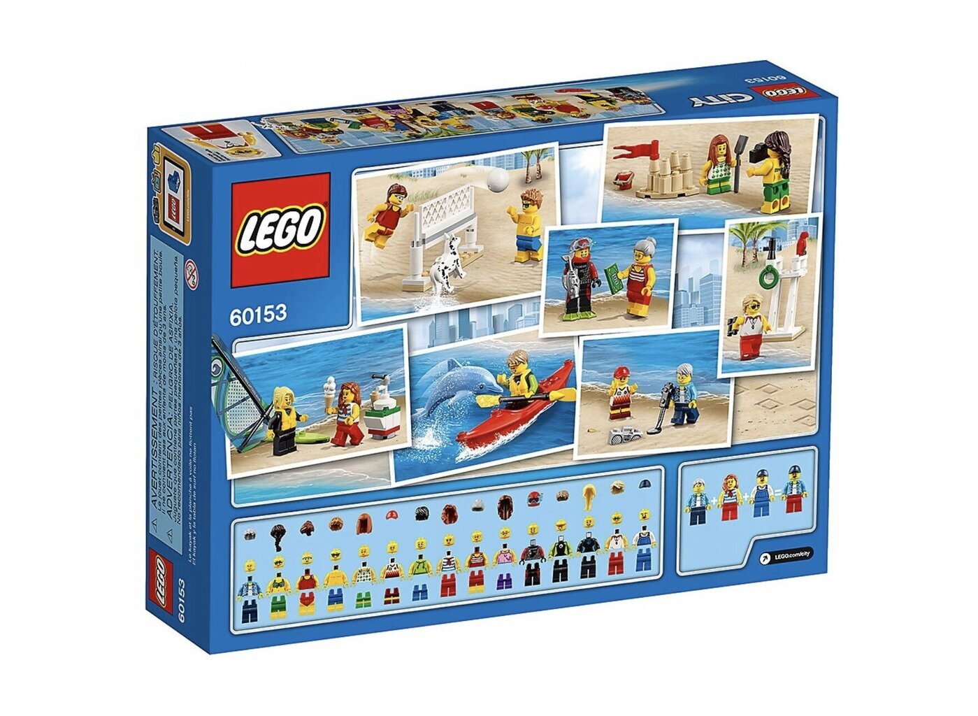 60153 LEGO® City Inimeste komplekt-meelelahtus rannas hind ja info | Klotsid ja konstruktorid | kaup24.ee