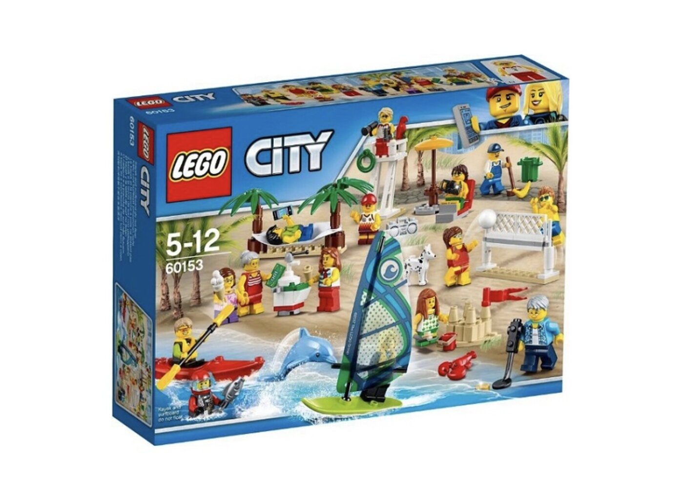 60153 LEGO® City Inimeste komplekt-meelelahtus rannas hind ja info | Klotsid ja konstruktorid | kaup24.ee