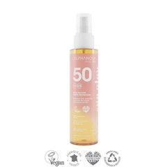 Alphanova Sun SPF30 veekindel sprei päevitusõli vaarikaseemne ja jojobaõliga monoi lõhnaga, 125 ml цена и информация | Кремы от загара | kaup24.ee