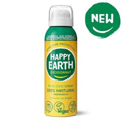 Happy Earth aerosoolivaba 100% looduslik deodorant jasmiini Ho wood lõhnaga, 100ml hind ja info | Deodorandid | kaup24.ee