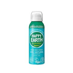 Happy Earth aerosoolivaba 100% looduslik deodorant seedri-laimi lõhnaga, 100ml цена и информация | Дезодоранты | kaup24.ee