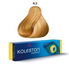 Краска для волос Wella Professionals, 9/3 Very Light Blonde Gold, 60 мл цена и информация | Краска для волос | kaup24.ee