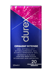 Stimuleeriv geel Durex Orgasm Intense 4X, 10 ml hind ja info | Lubrikandid | kaup24.ee